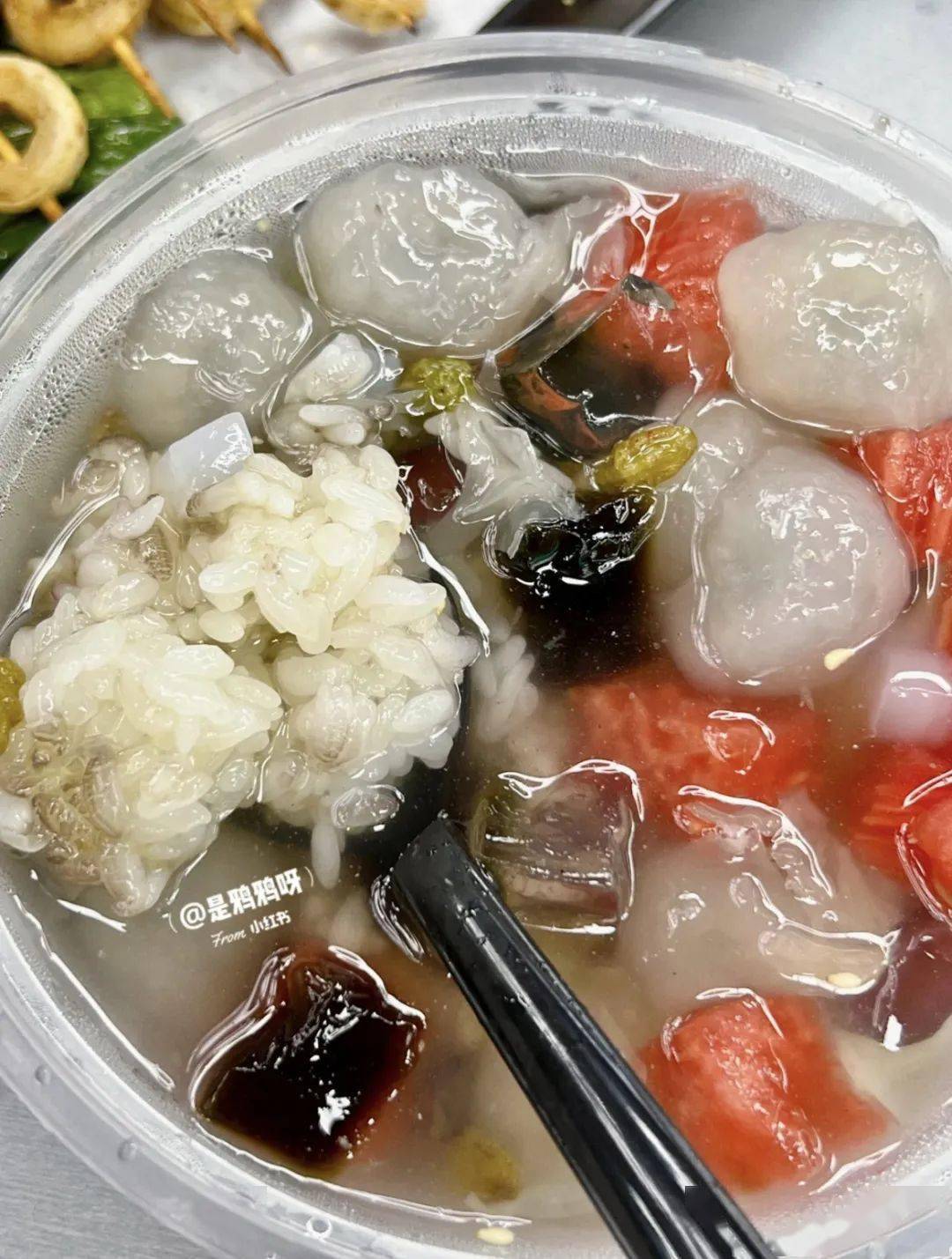 长乐冰饭这就是福建人盛夏里最贪恋的一抹凉满满一碗端上桌淋上