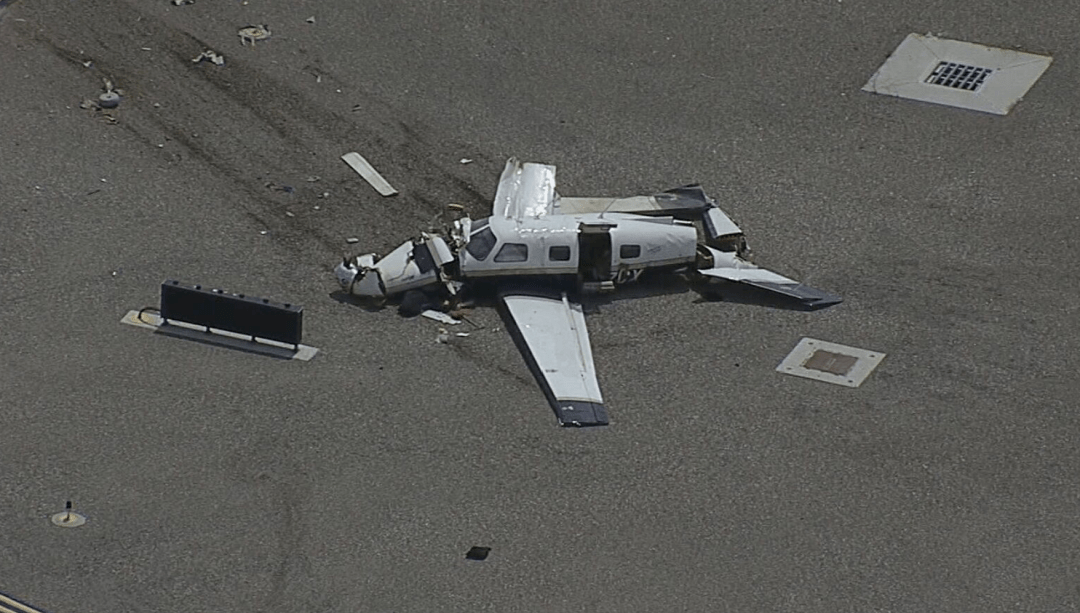 美国飞机相撞事故图片