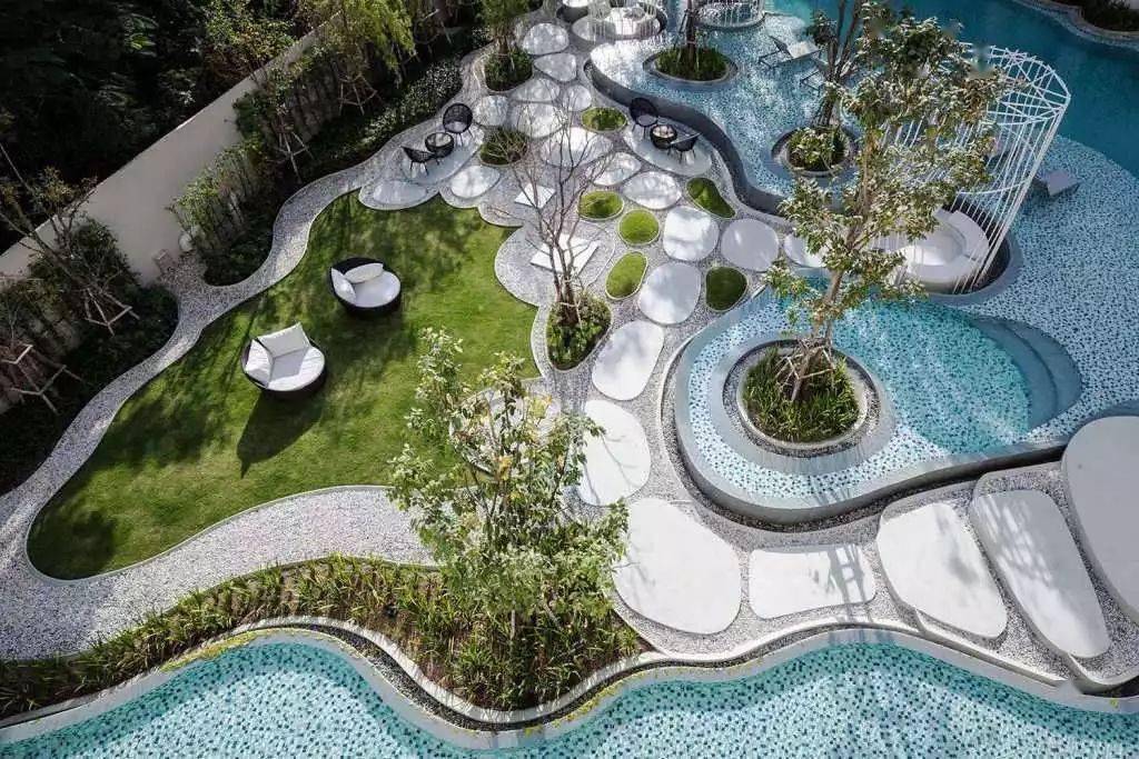 50款超美的汀步设计,每一个都直击灵魂_绿地_于华太_块石