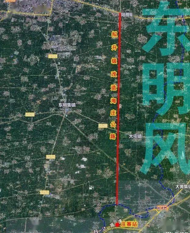 东明县最新规划道路图图片