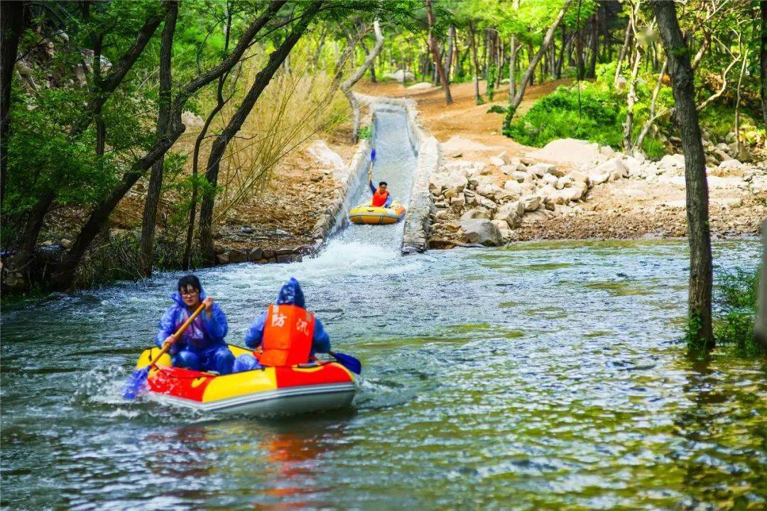海阳招虎山漂流