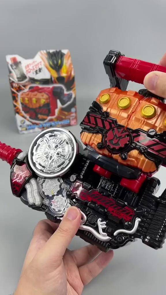 今天我们来玩玩dx的岩浆龙拳套!#假面骑士build_假面骑士_岩浆_build