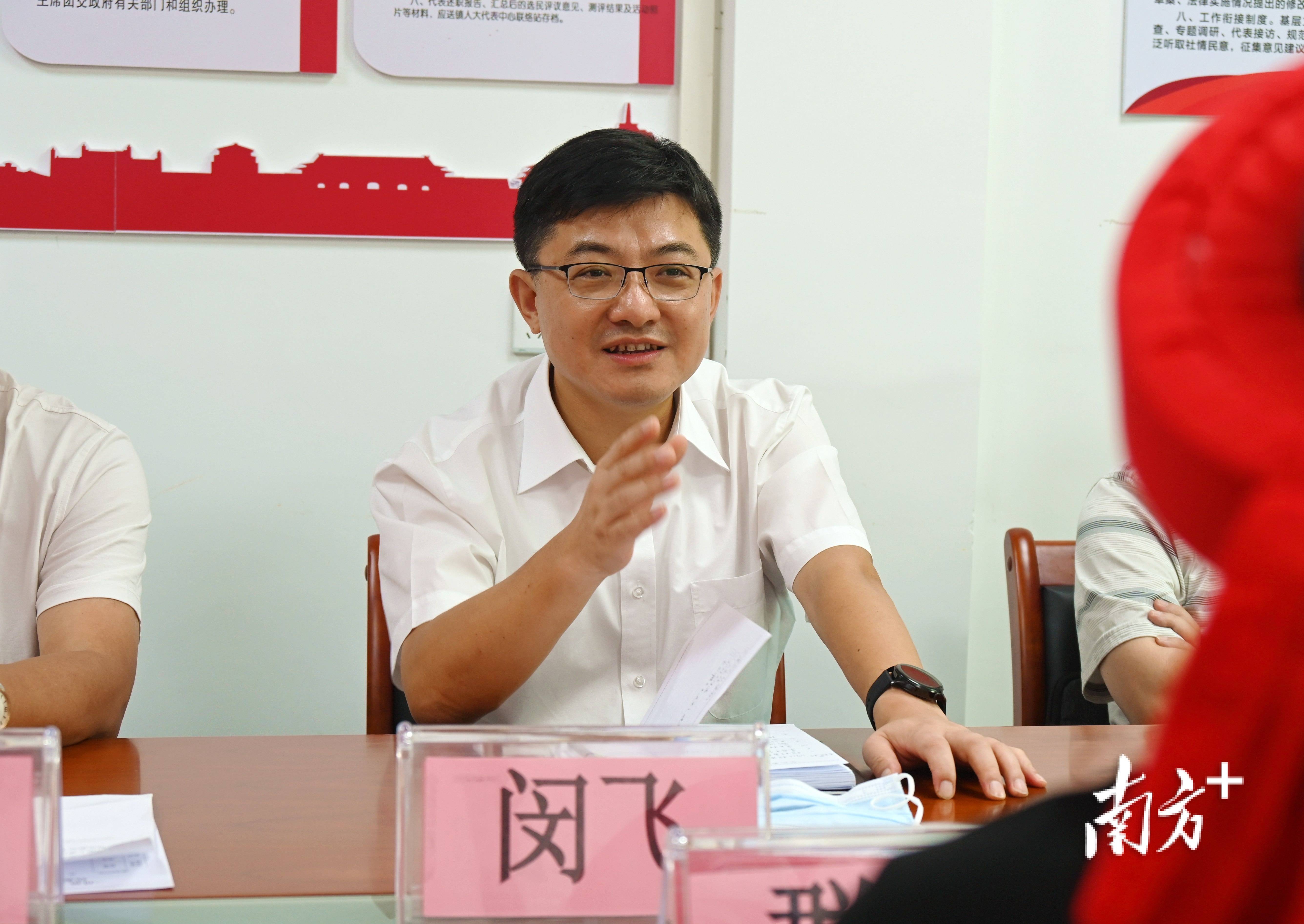 黄津 摄27日上午,清远市人大常委会副主任陈焕雄,市人大常委会选联