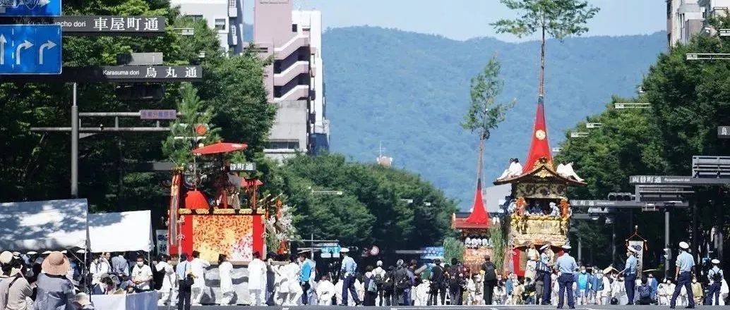 祇园祭回到祇园祭_射干_街区_人们