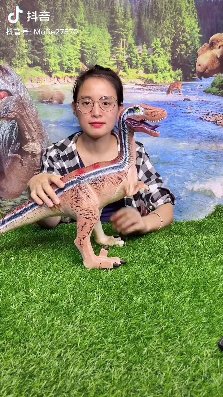 迅猛龙来啦恐龙玩具恐龙世界儿童玩具网红爆款玩具迅猛龙恐龙来了