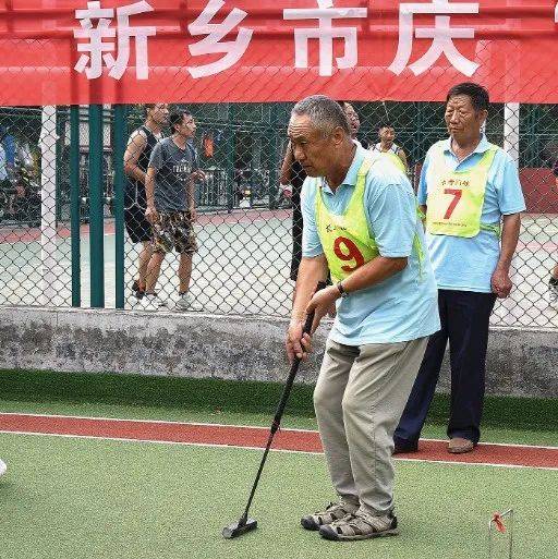 新乡市门协举办全民健身日河南省门球大联动新乡分会场活动暨庆“八一”门球赛_比赛_刘宝_新乡市