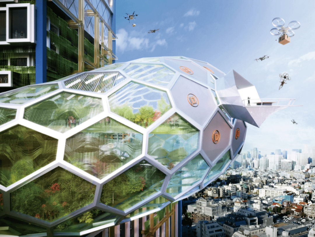 关于城市的未来建筑师的8种疯狂想象