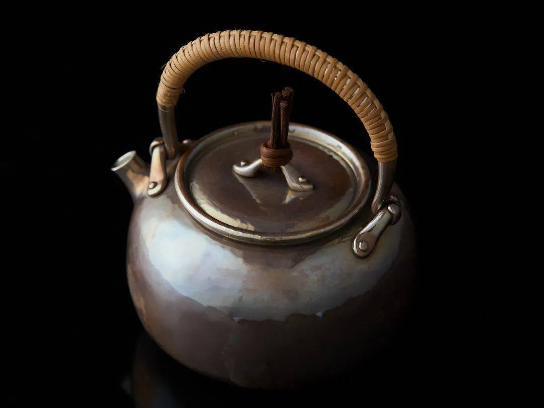 纯银手工银壶复刻日本大师款可藏可传家