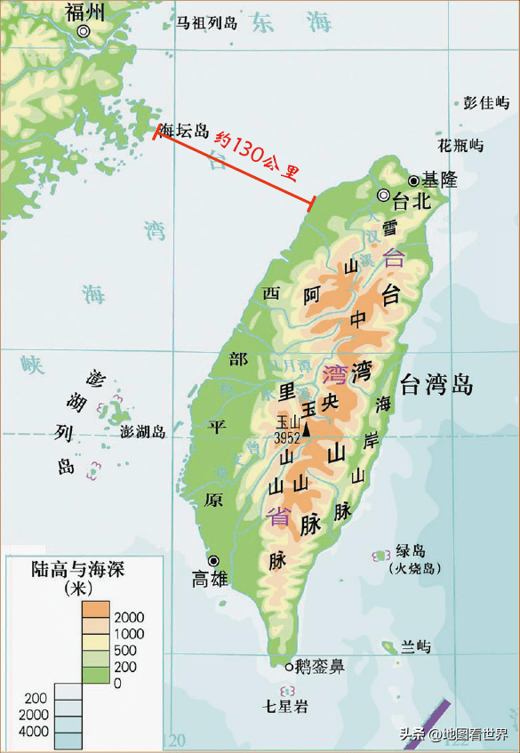 台湾海峡宽度多少公里的简单介绍