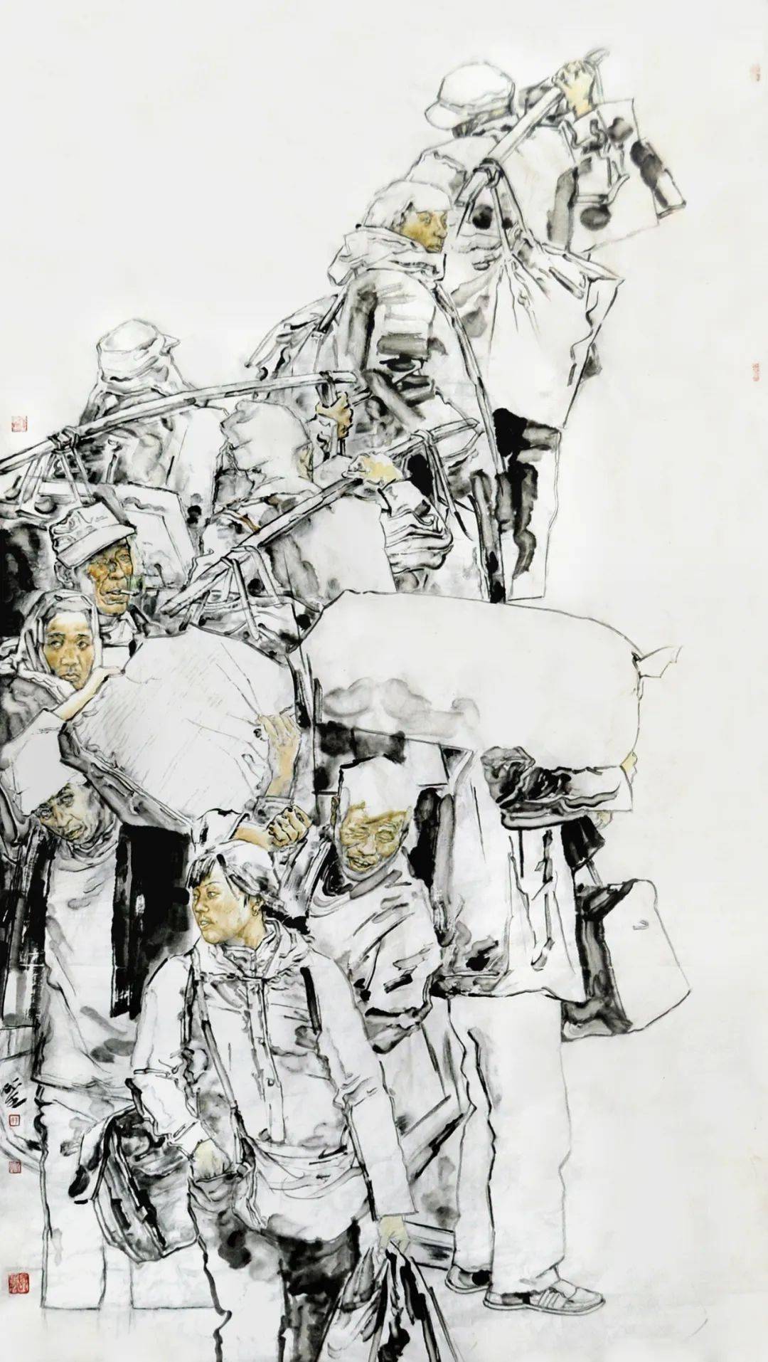 的乡音 ——著名画家于新生中国画《乡音》创作谈(上)忘却不了的乡音