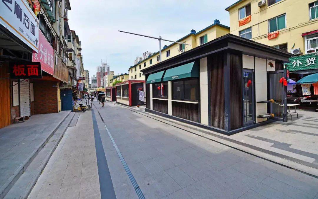 东明步行街改造后迎来蝶变升级_商业街_本溪_建设