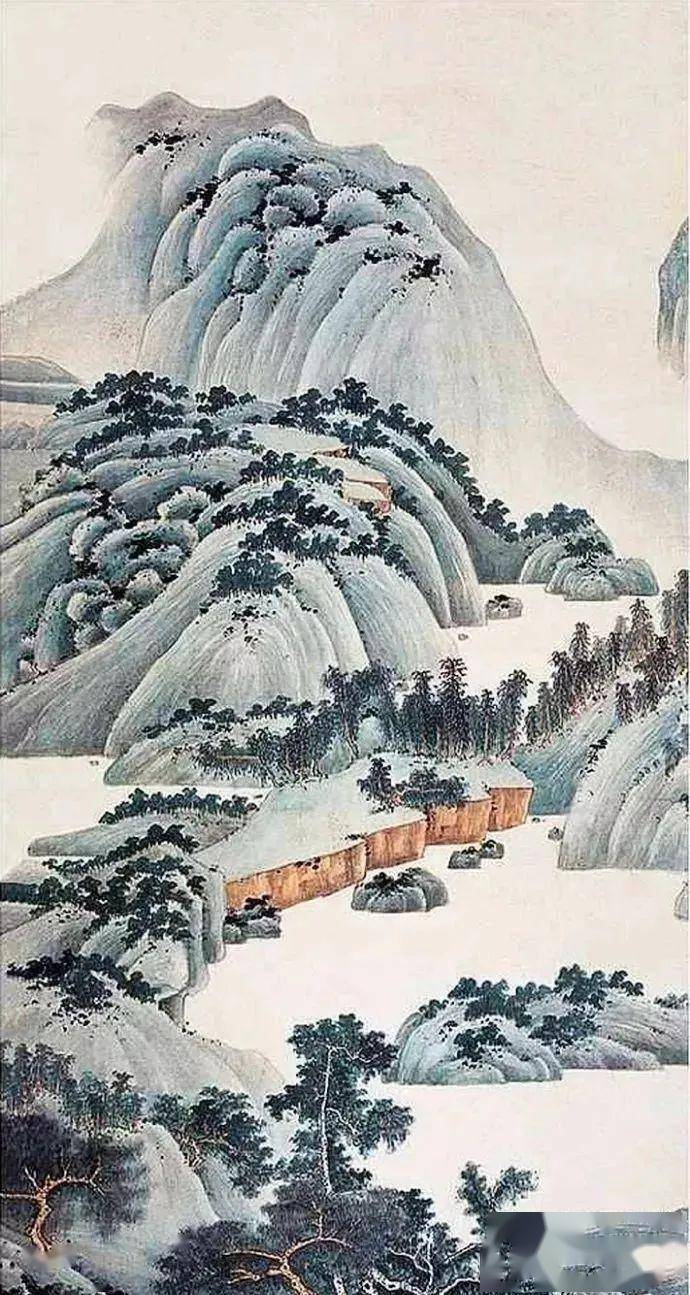 谢稚柳山水画欣赏_绘画_书画_徐熙
