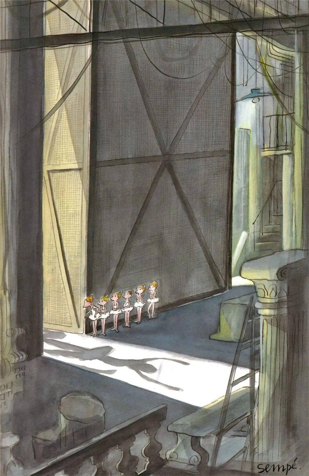 再见了,一个最会画春天的朋友_雅克·桑贝_漫画家_世界