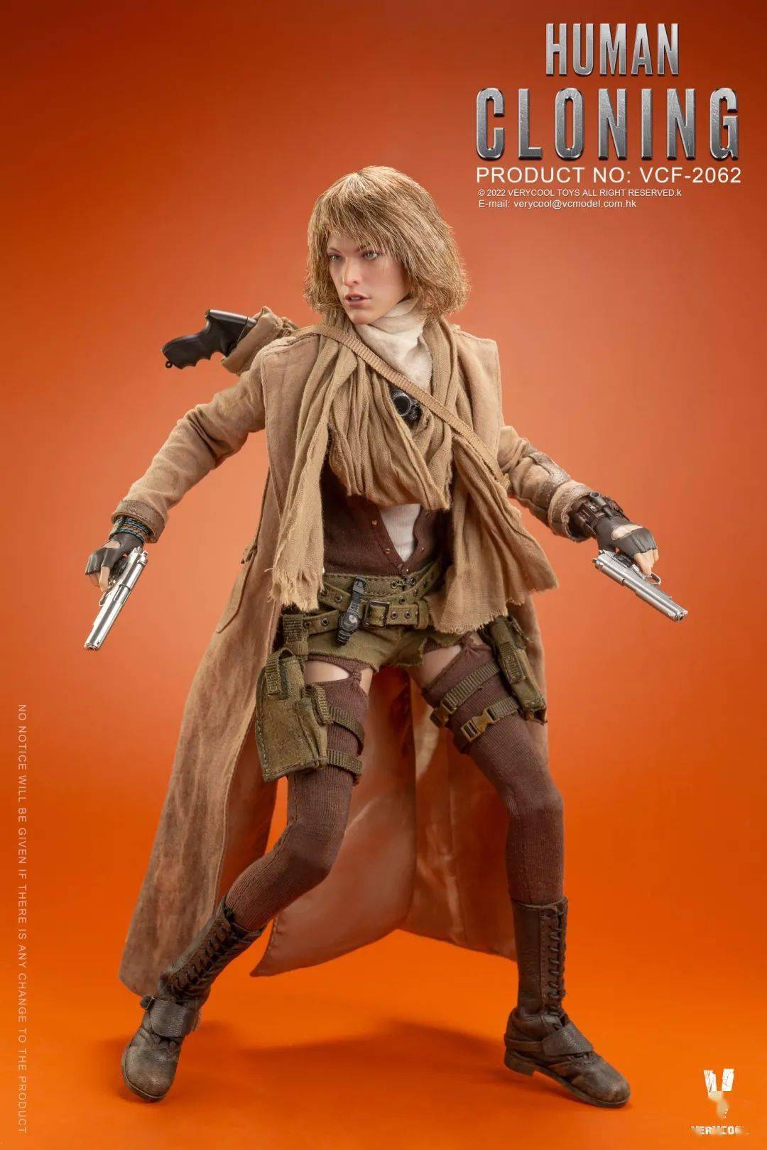 新品预定verycool威酷16humancloning克隆人vcf2062可动人偶