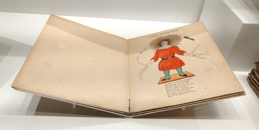 这是十九世纪颇为流行的一部童书《蓬头垢面的彼得》(shockheaded