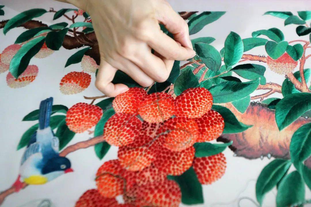 这门岭南绝技曾让杨贵妃心悦,14岁增城女孩又令它风靡一时……_广绣