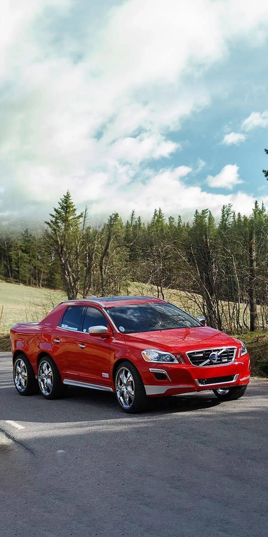 6x6的六轮沃尔沃xc60皮卡,你见过吗?_搜狐汽车_搜狐网