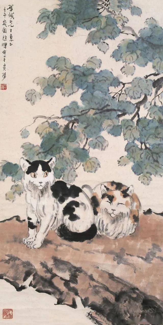 徐悲鸿画猫_简简_解剖_有味