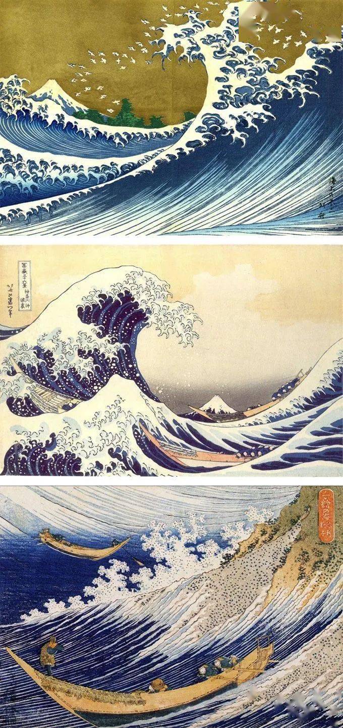 浮世绘海浪高清壁纸图片