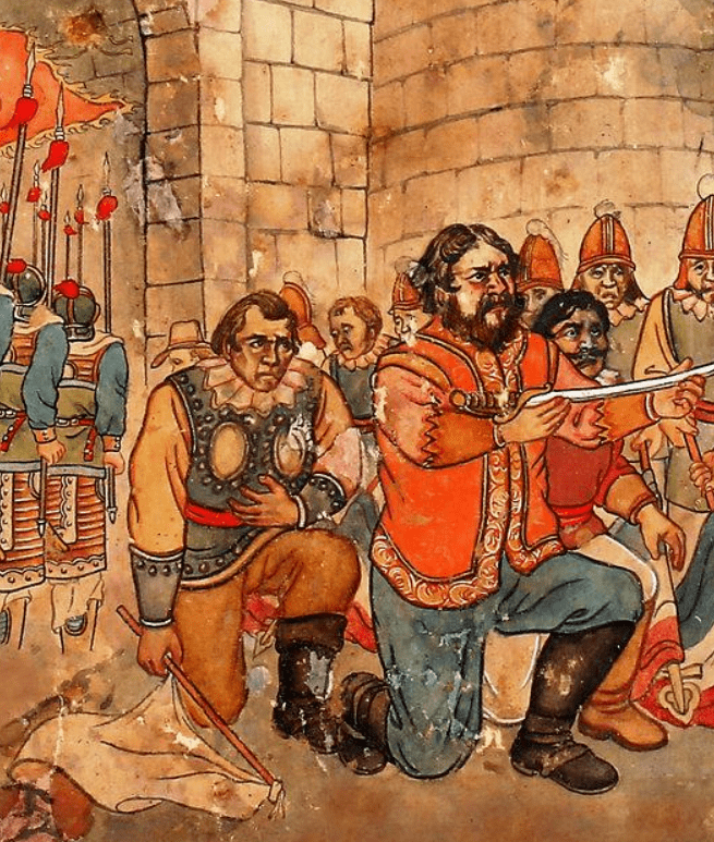 至此,郑成功从荷兰侵略者手里收复了沦陷38年的中国领土台湾.