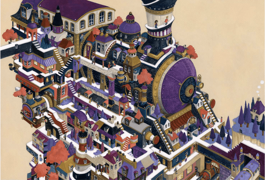 日本插画师junaida:imaginarium_艺术节_作品_博洛尼亚