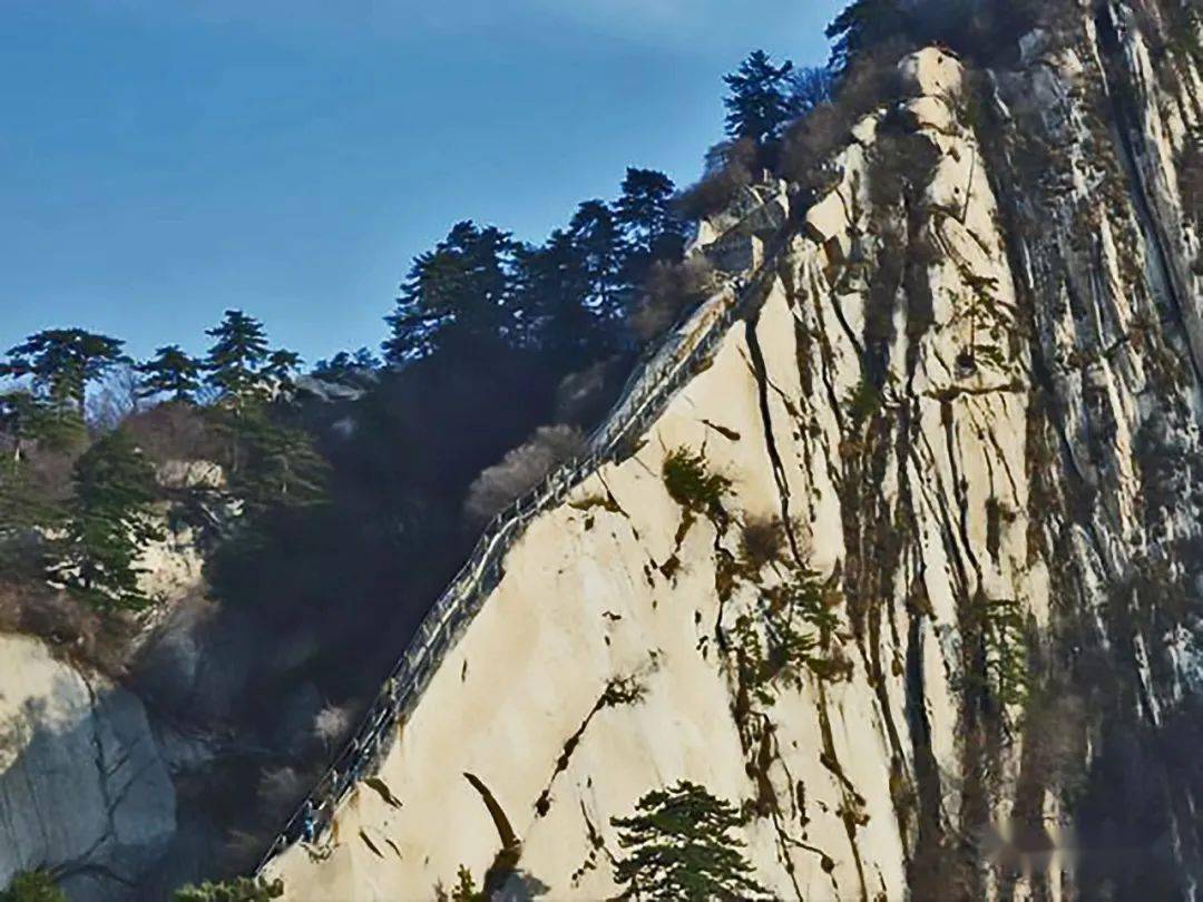 中国名山 华山 雪阳印记 华山五峰峰峰险 奇险天下第一山