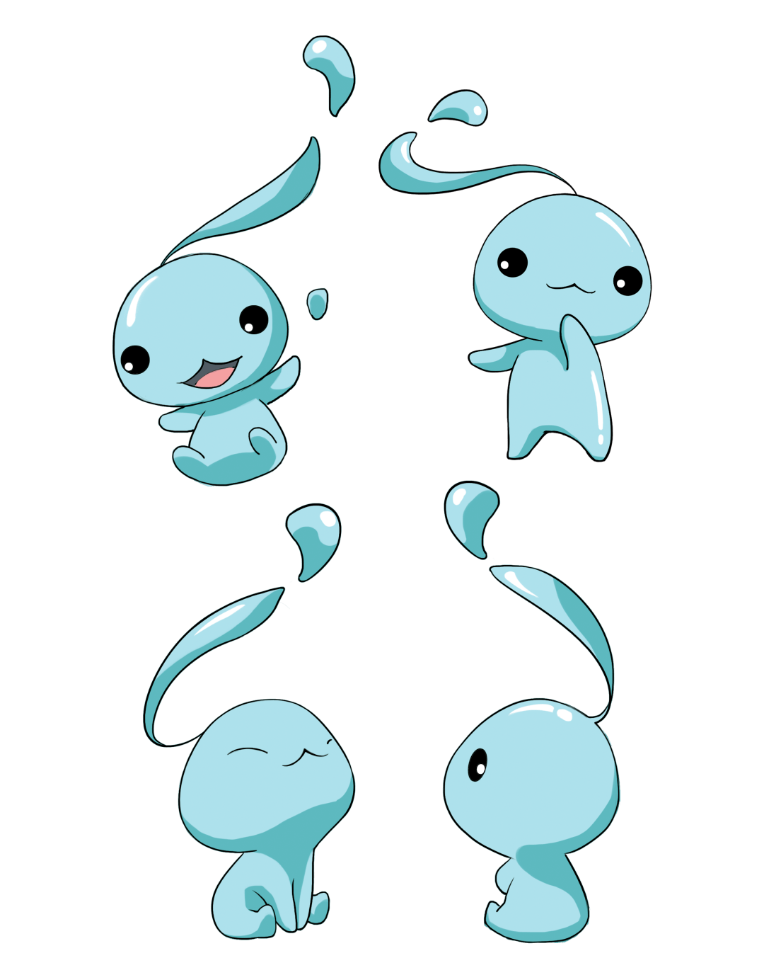 潮宝形象(1)征集作品需围绕海宁市潮博会形象"潮宝"进行设计延伸,要求