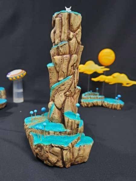 高玩打造精致《龙珠》那美克星情景模型 仿佛身临其境_场景_短笛