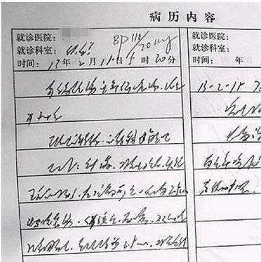 醫生病歷字跡潦草如天書,看看中國