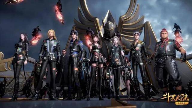 斗罗大陆:不同时期的史莱克七怪,合影照曝光,c位的变化很明显_戴老大
