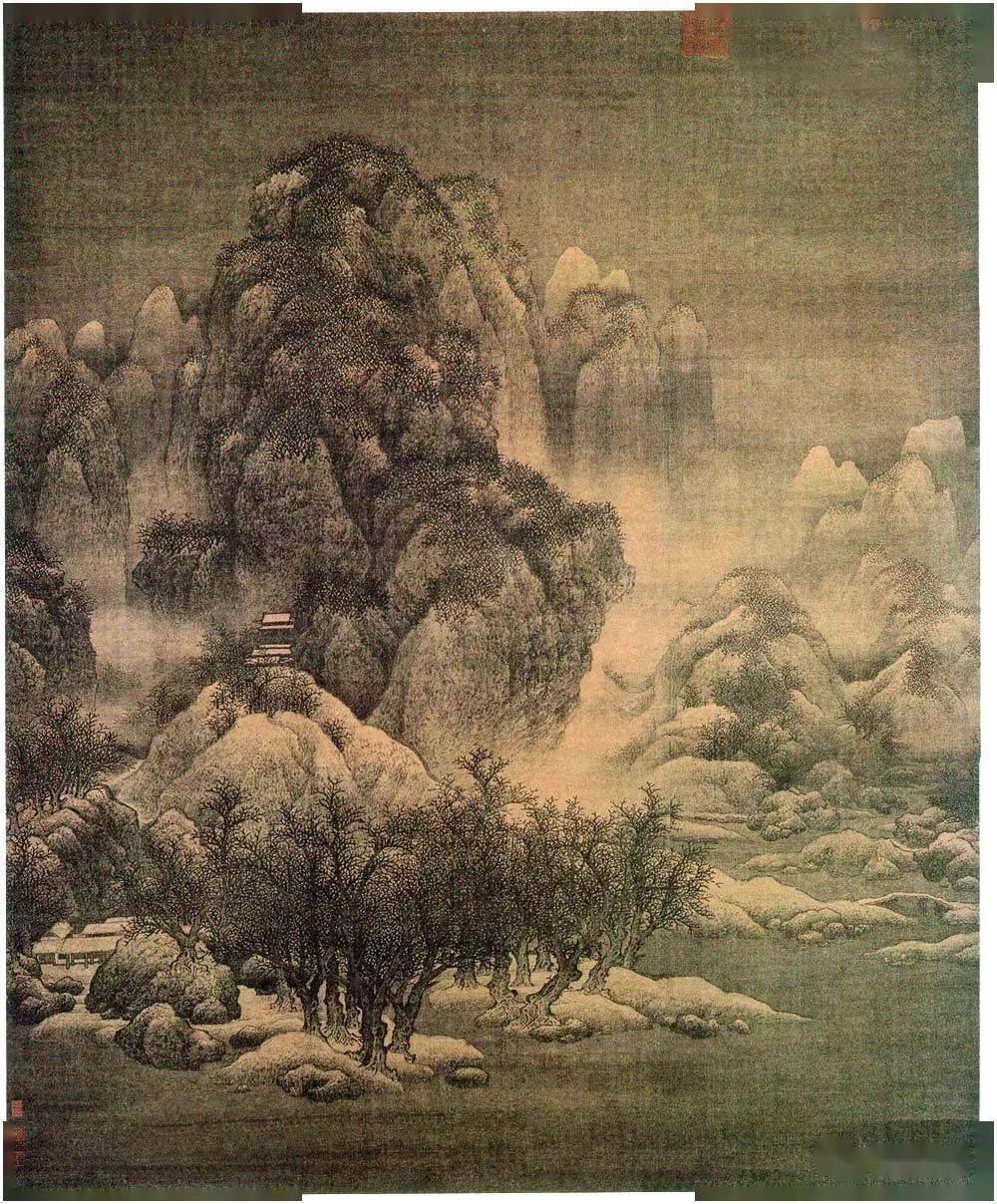 关于范宽_郭熙_主峰_山水画