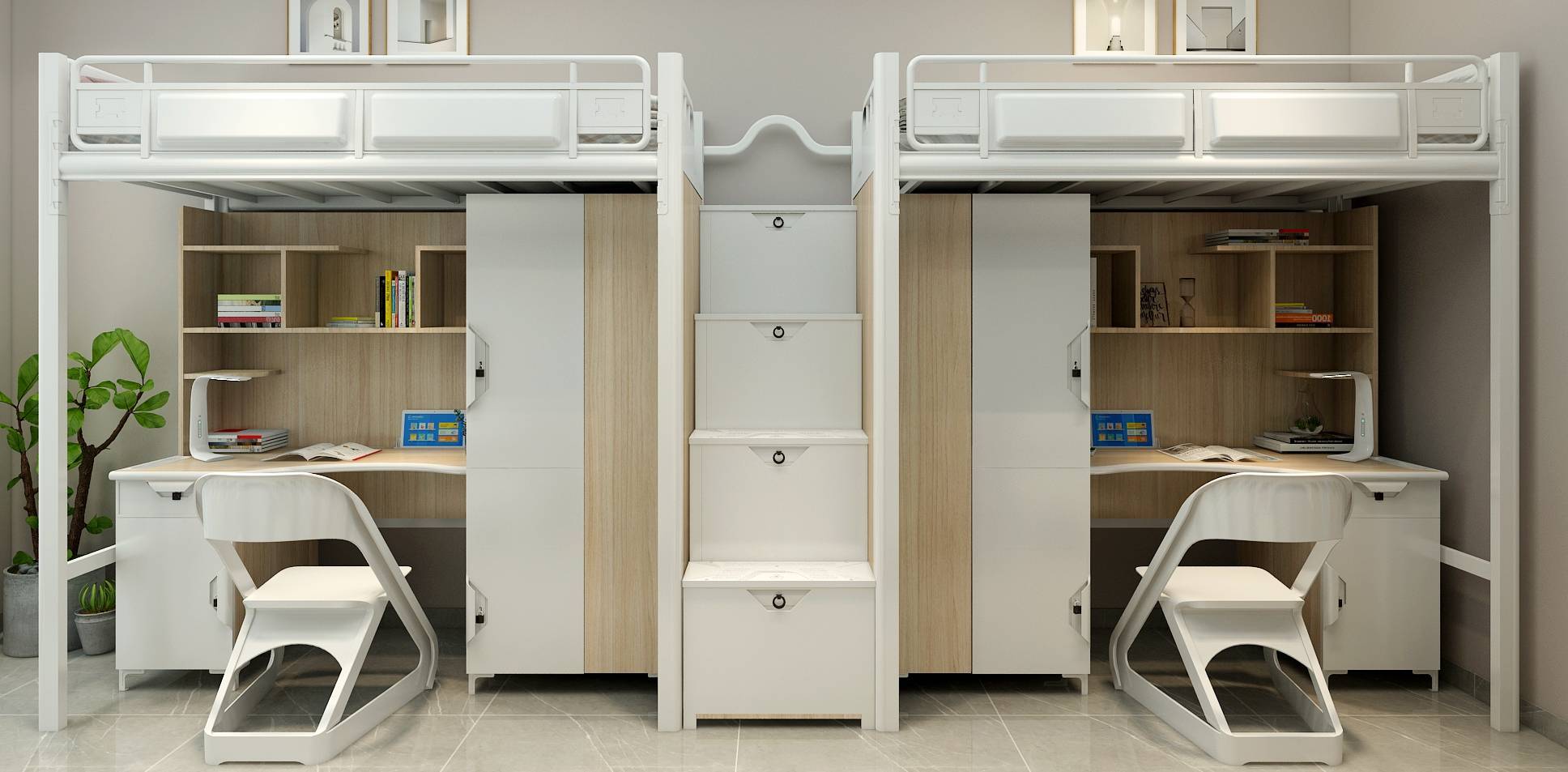 公寓床厂家对配置组件的细节处理_结构_国翔_教学设备