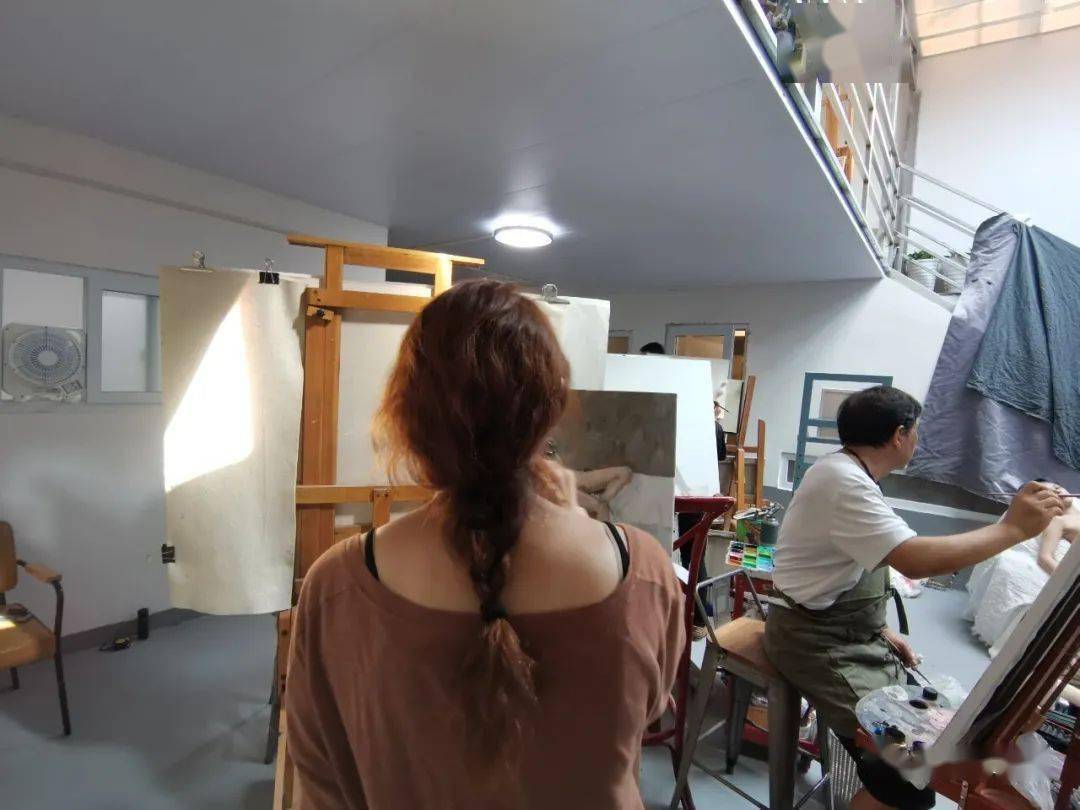 【写生】四合画院2022北京年暑假人体写生交流班写生回顾_靳超_王昕利