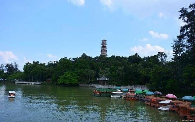 广东的小“西湖”，大小虽然只有杭州西湖一半，景色却毫不逊色！