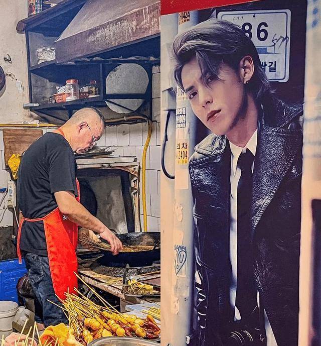王鹤棣爸爸油炸店人满为患,有粉丝直接叫爸,有人吐槽王爸爸颜值_网友
