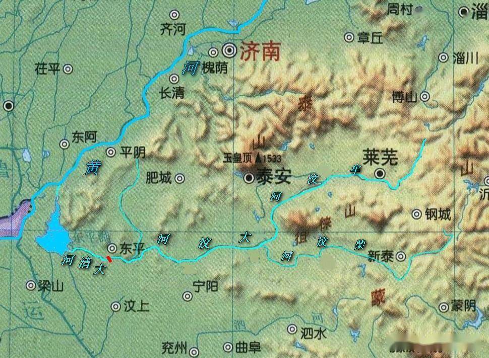 top7 大汶河弥河发源于临朐沂山西麓,流经临朐,青州,寿光,在寿光广陵