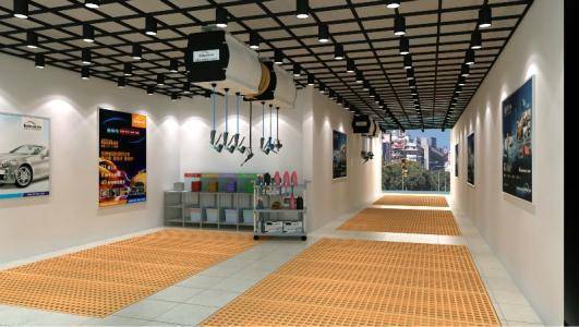 有格调有品位有创意的汽车美容店装修,杭州专业汽车美容店装修设计