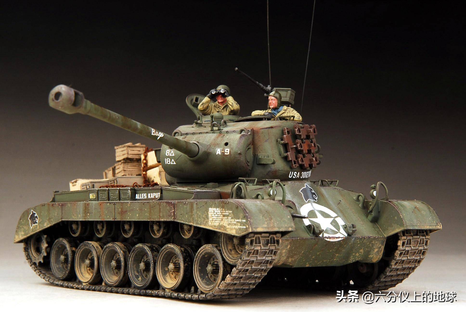 点击链接可参看文章: 第二次世界大战美国m26"潘兴"重型坦克由于受