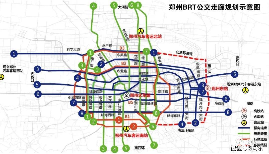 郑州大三环快速系统将成网,这个民心示范工程启动,全长245公里!