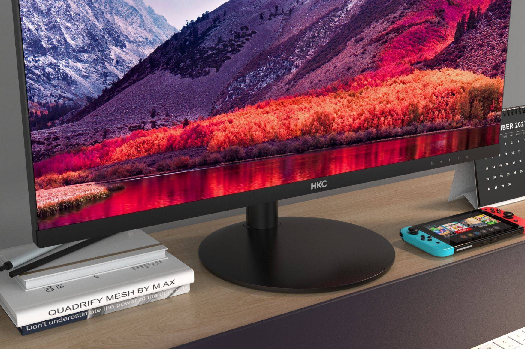 2k广色域显示器杀入699,hkc 27 英寸办公显示器t2752q登场_屏幕_redmi