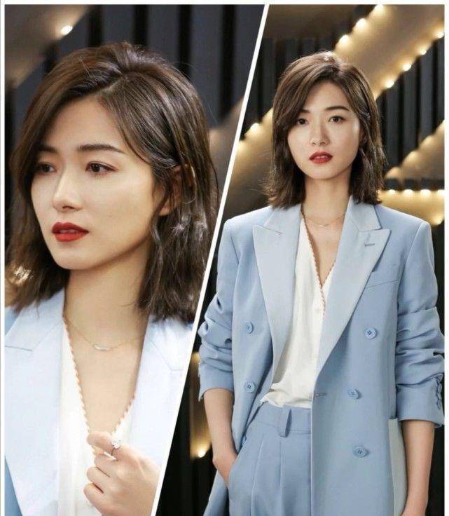 万茜大展"侧颜杀"!