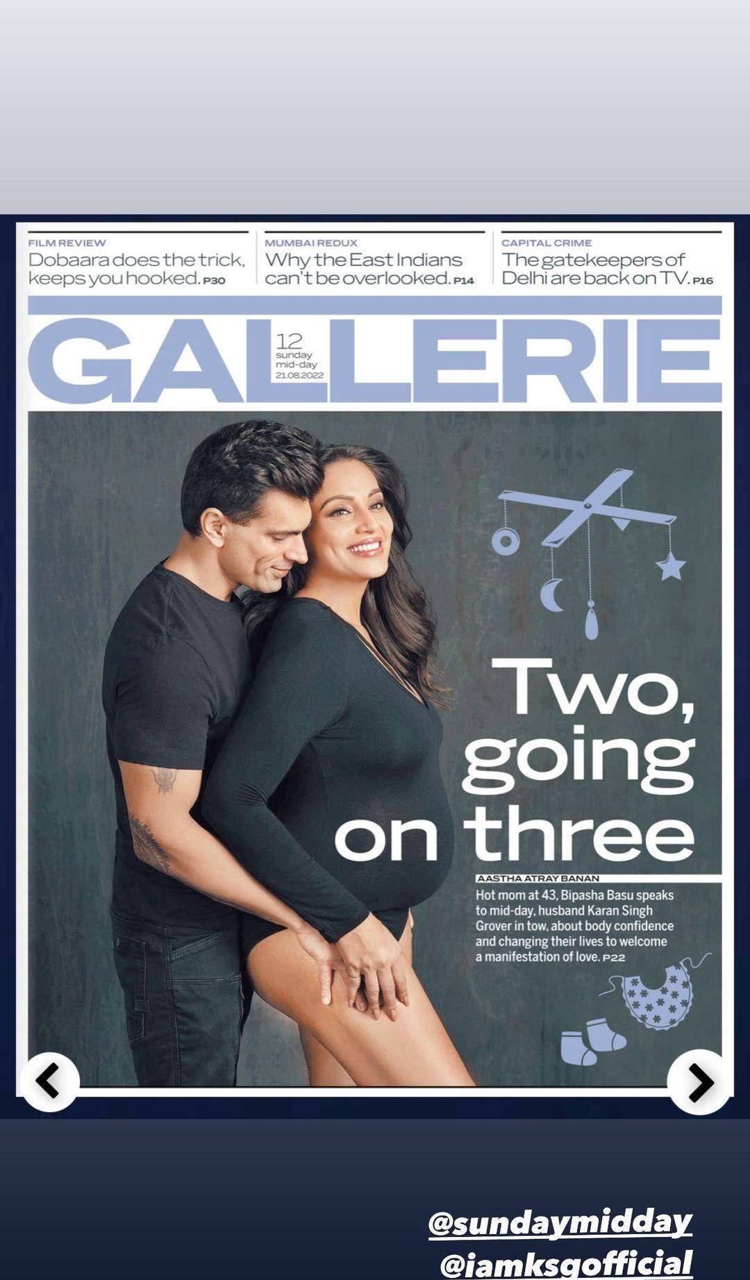 宝莱坞准妈妈碧帕莎·芭素谈及孕期的辛苦,丈夫贴心照顾