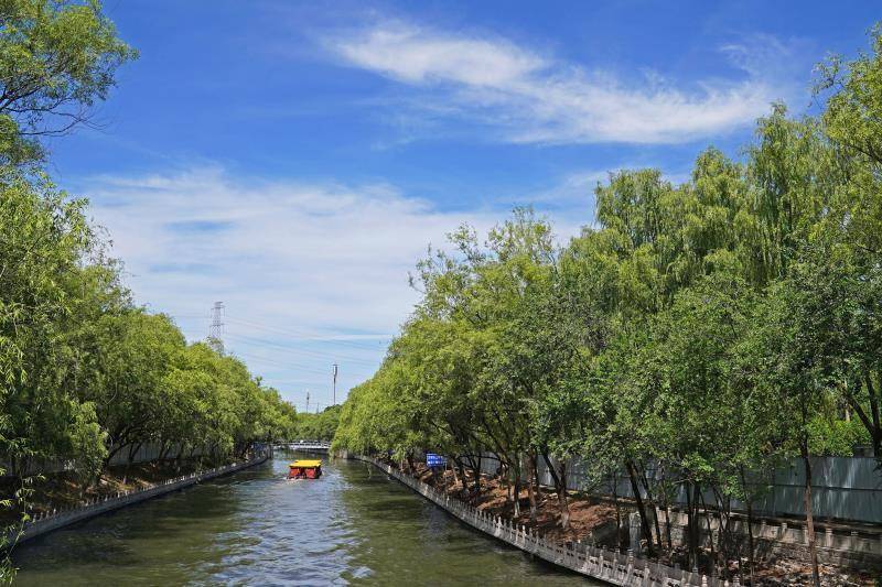 “皇家御河”西段3.2公里预计明年春天开放，可赏桃红柳绿