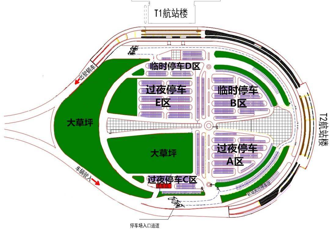 昌北机场t2航站楼可以停车吗,昌北机场停车5天多少钱_南昌_停车场