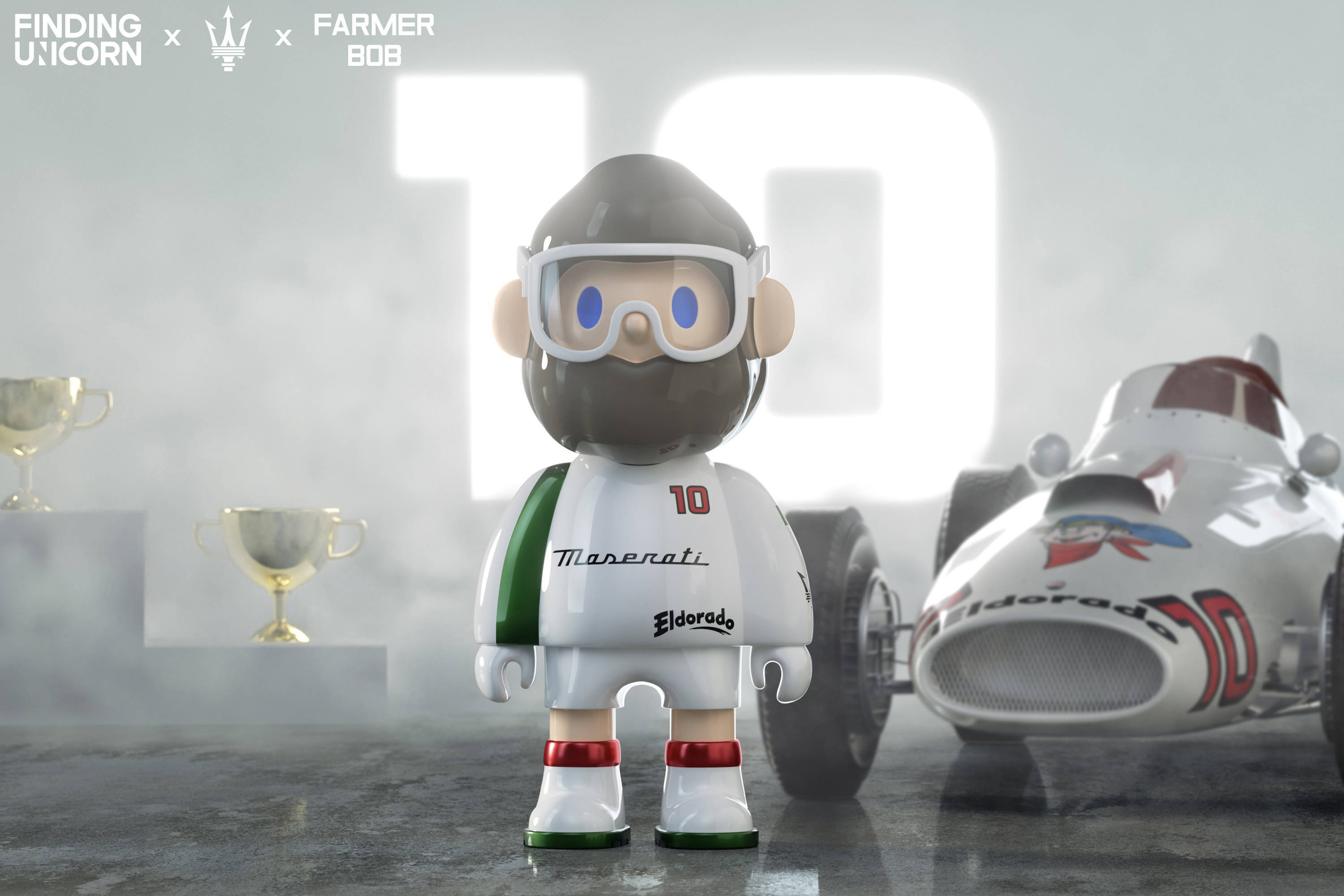 "喝茶bob",同时推出专属主题设计的联名限定茶饮,发行联名钥匙扣盲盒