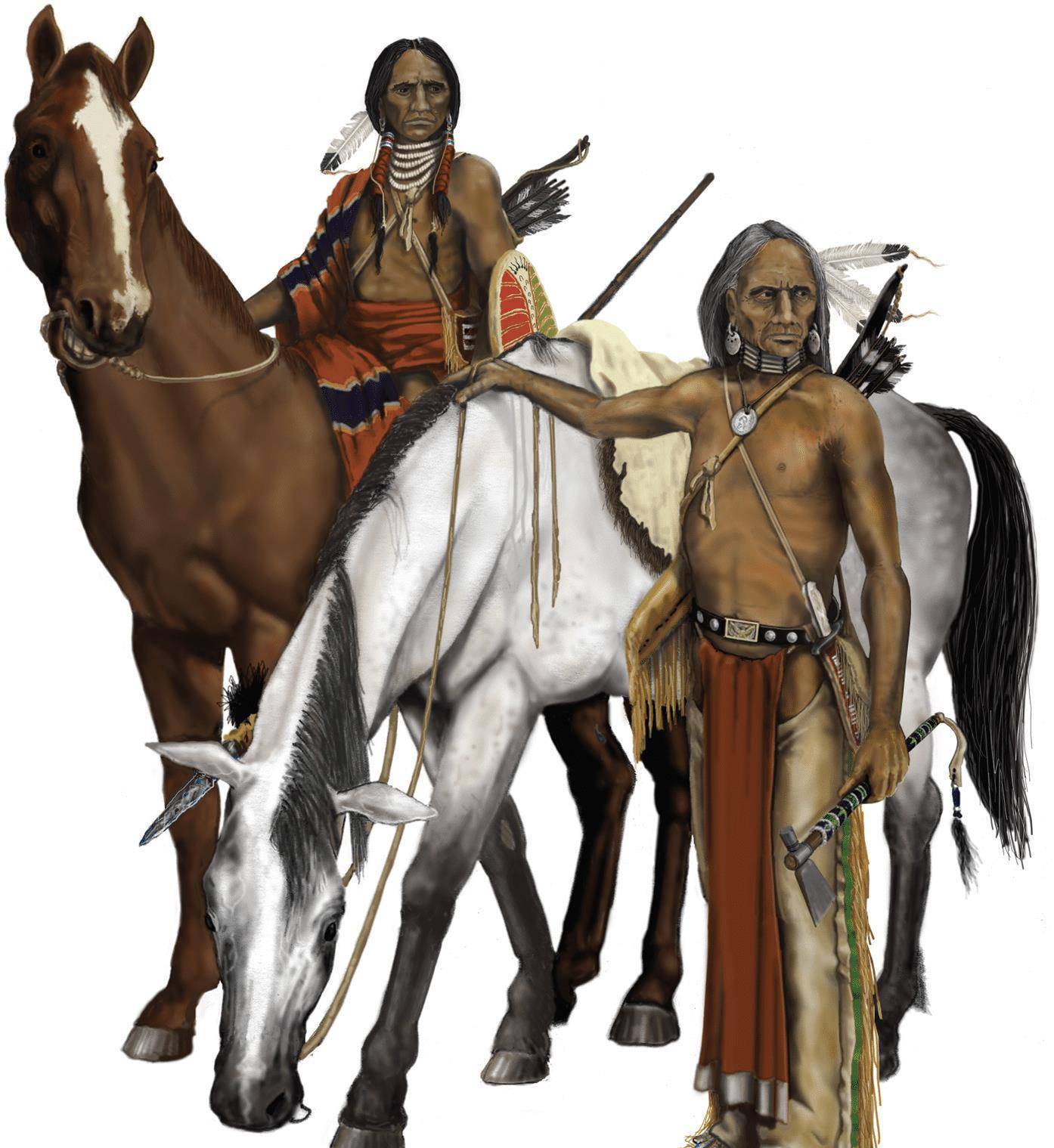 科曼奇人几乎就是美洲的蒙古人,他们没有种植业和制造业,只专注狩猎和