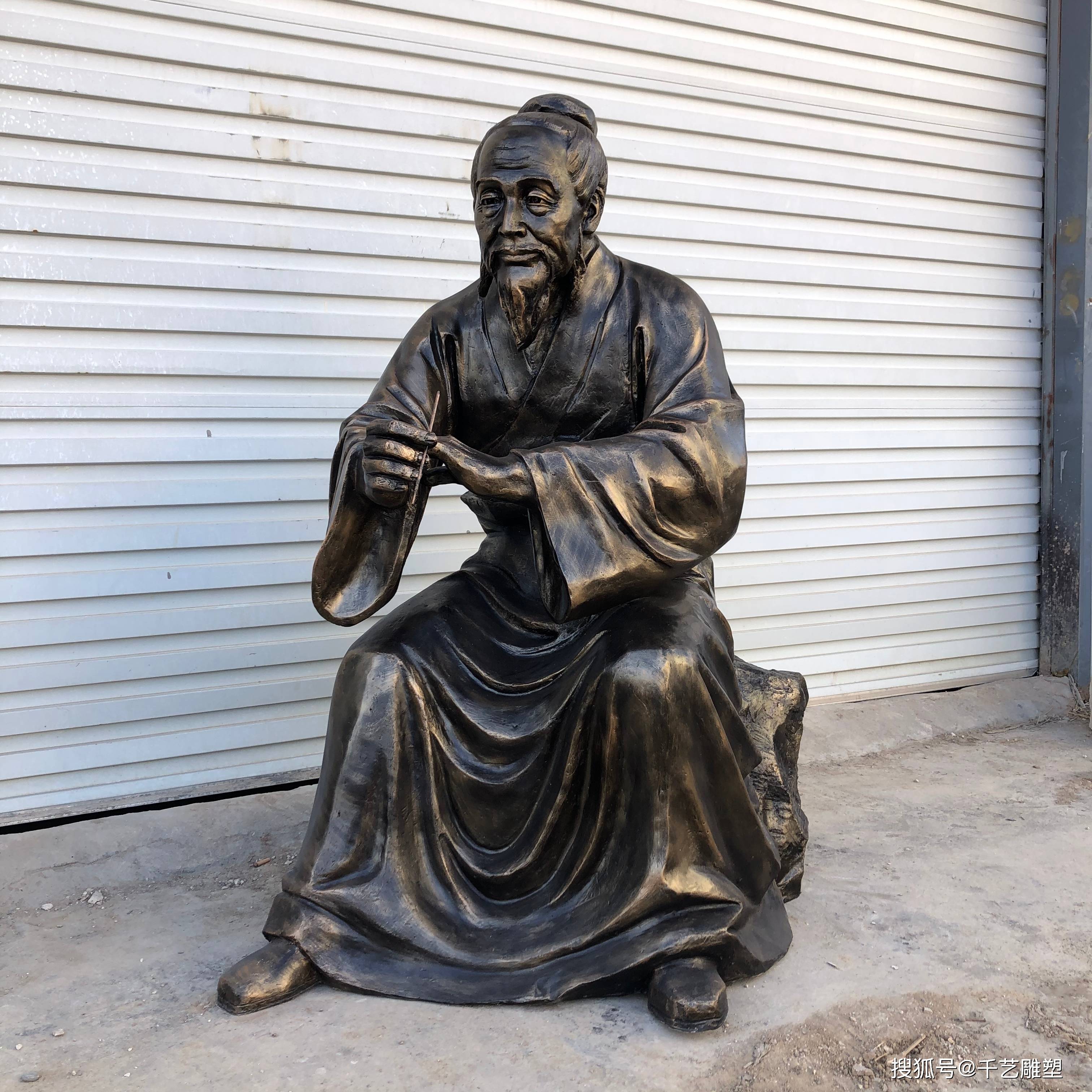 中医学鼻祖---扁鹊_雕塑_诊疗_秦武王