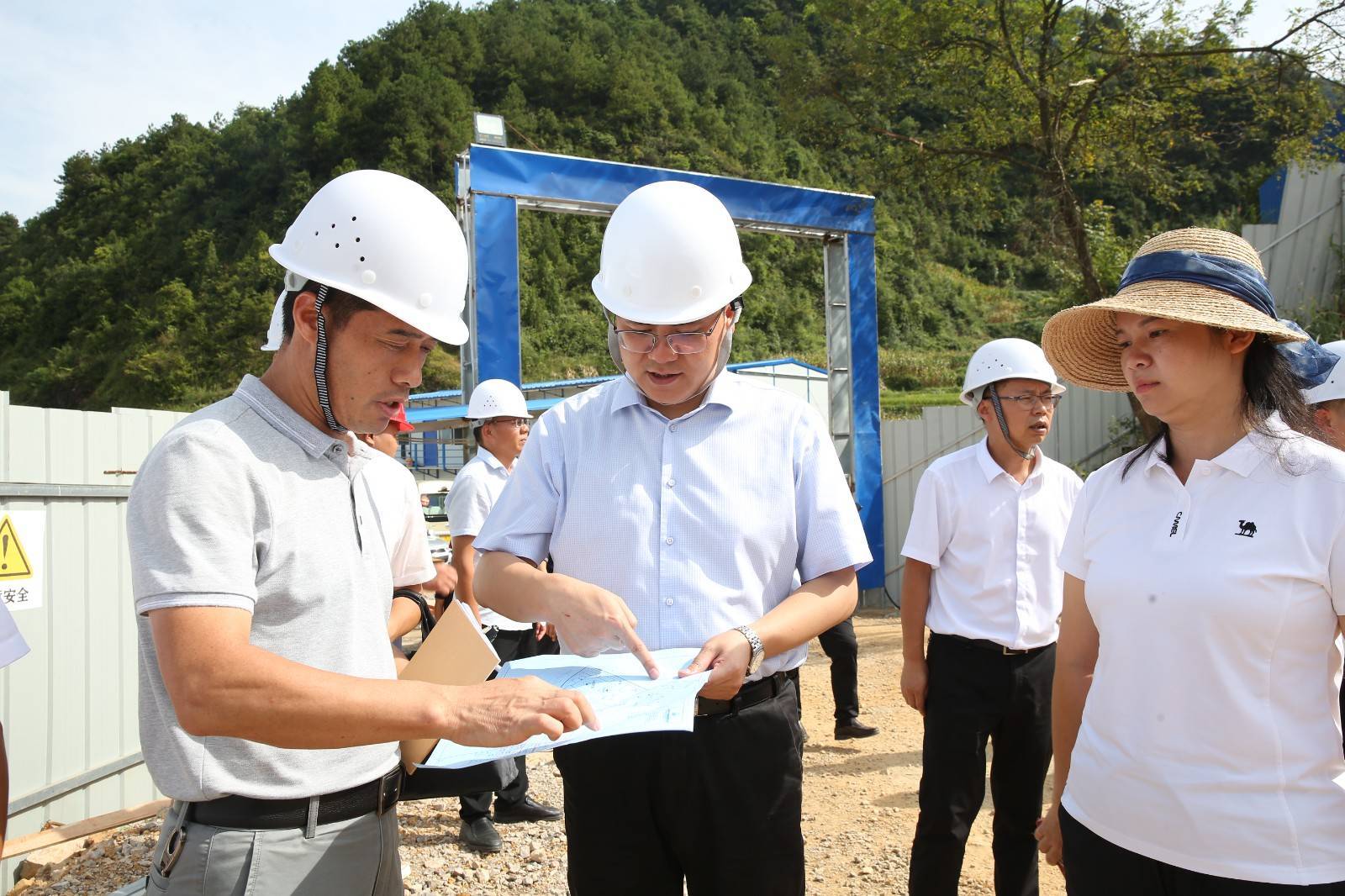 王永明带队调研督导重点项目建设情况