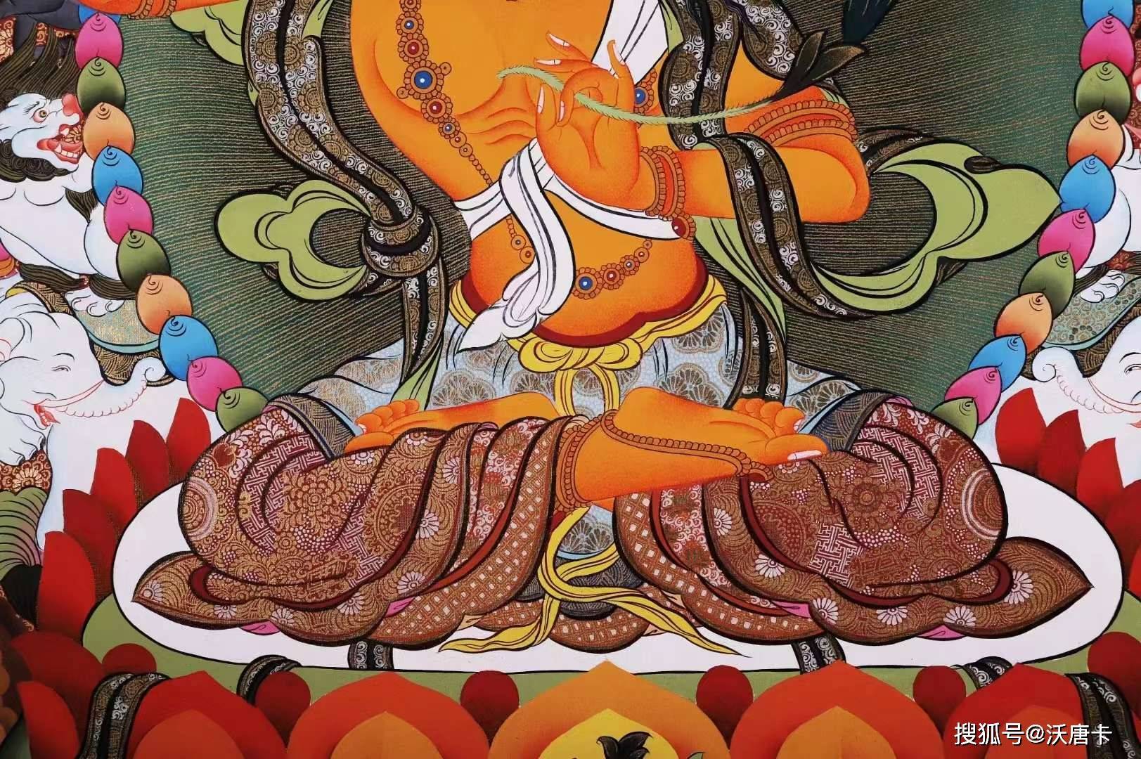 传说文殊菩萨降生的十种瑞相_麒麟_金粟_大象