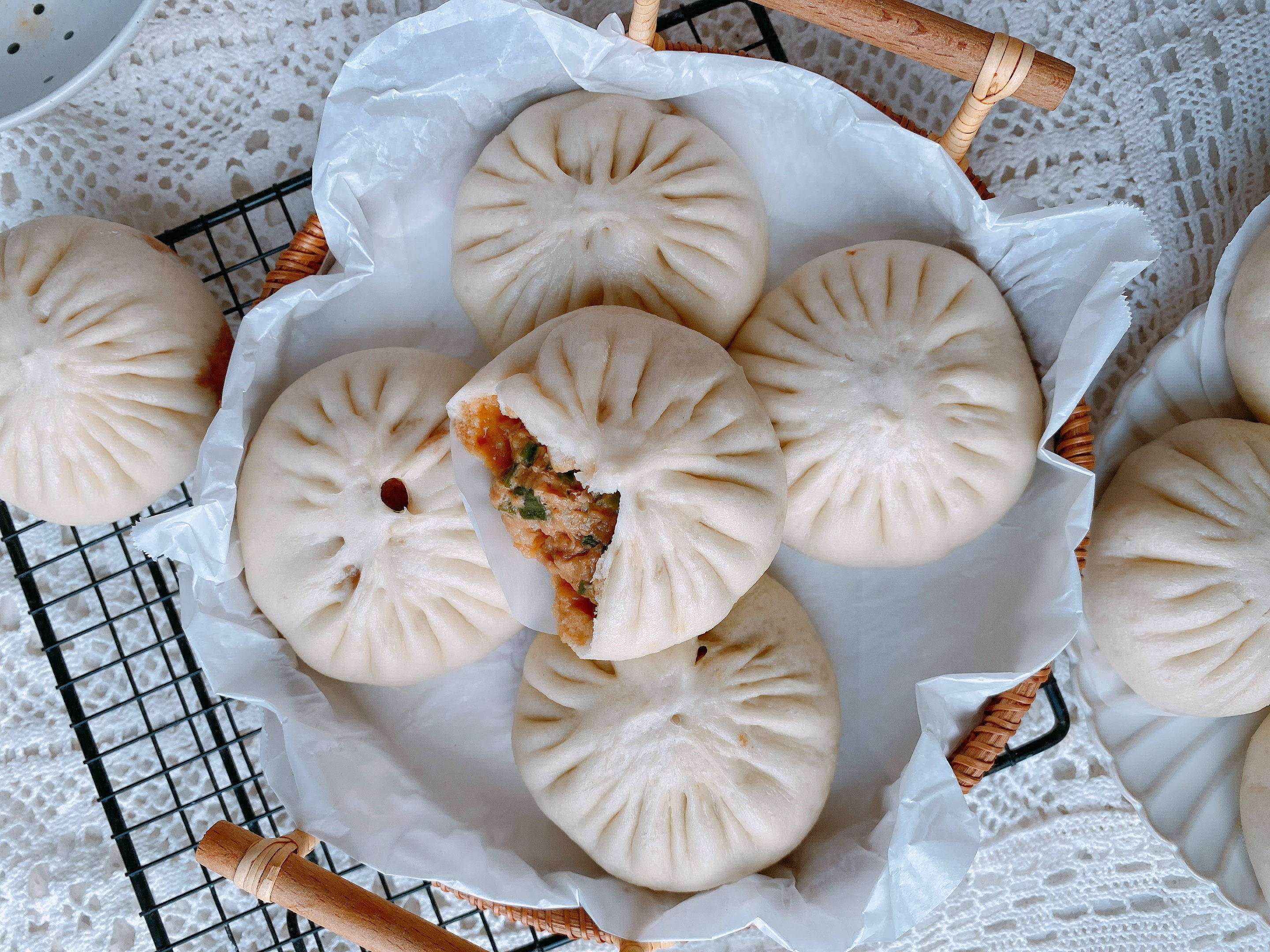 掌握3点,蓬松暄软,咬一口满嘴汤汁_肉馅_包子_面团